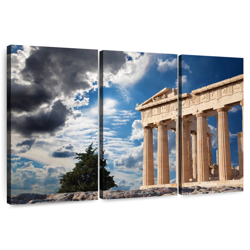 Sebbie Acropolis Of Athens, 48" H x 74" W