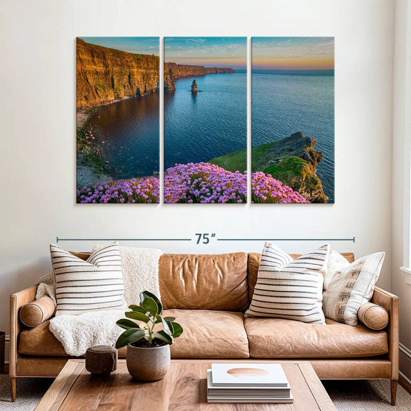Sebbie Scenic View At Moher Cliffs, 42" H x 65" W