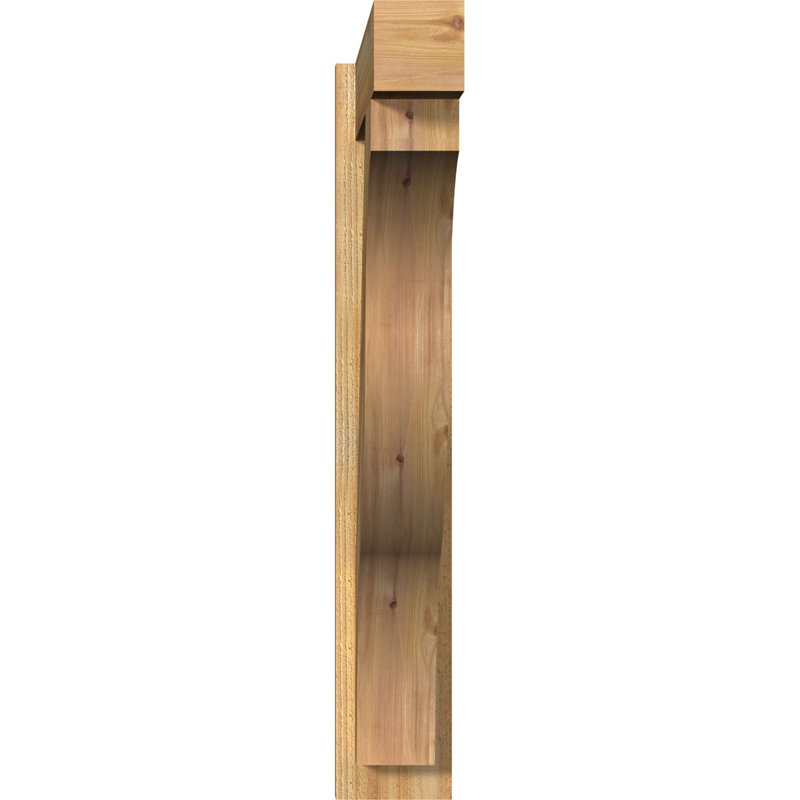 Jeu de blocs Funston, P 30 po x H 38 po, Cèdre rouge de l'Ouest de 6 po (sciage brut)