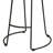 Ria Upholstered Counter Stool with Metal Frame