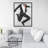 Happy classic man - Bedroom Figurative Framed Canvas Decor