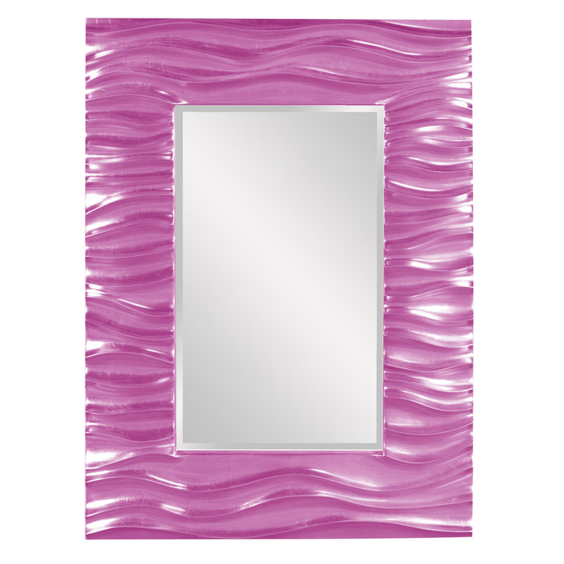 Miroir d'appoint Beahn, Rose vif