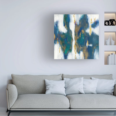 Œuvre sur toile bleue, Danhui Nai