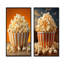 Golden Era Cinéma Popcorn Bowl - Ensemble de 2 impressions sur toile Popcorn-1205373817-1205373821