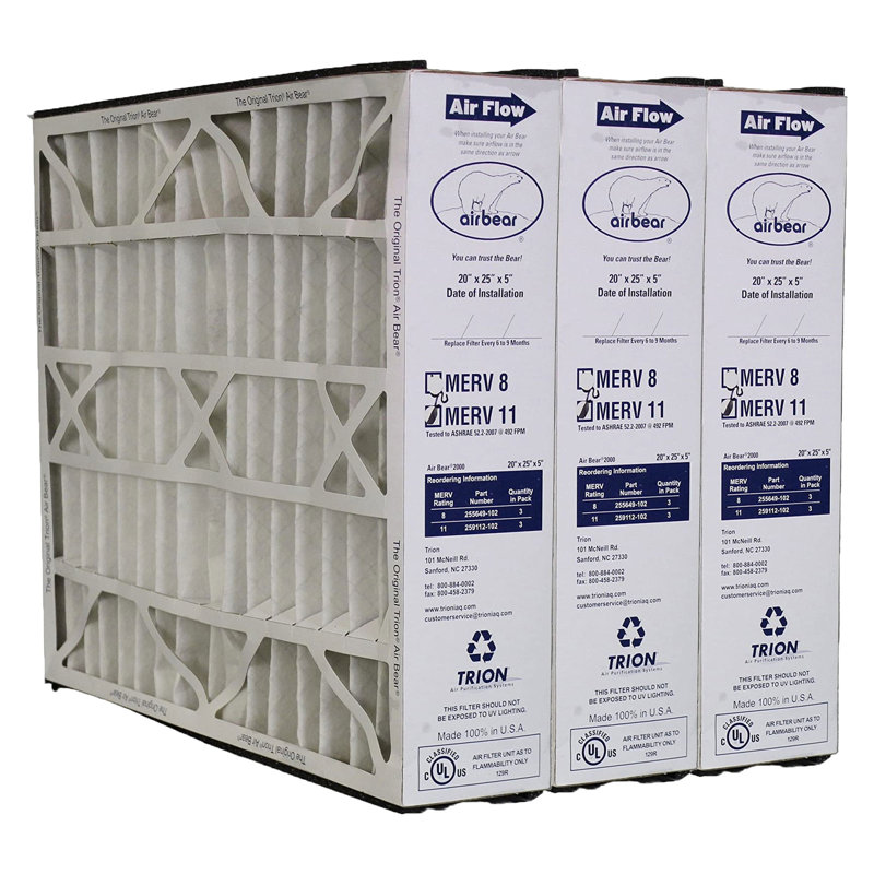 Trion Air Filter for Air Purifier, 20" H x 25" W x 5" D