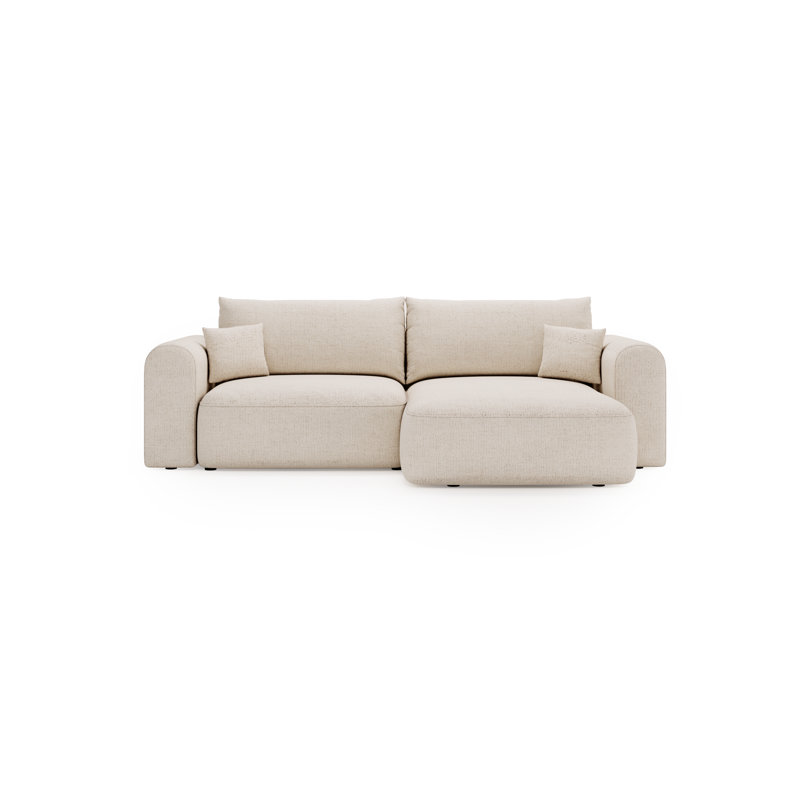 3 Seater Corner Sofa , Left Hand Facing, Cream