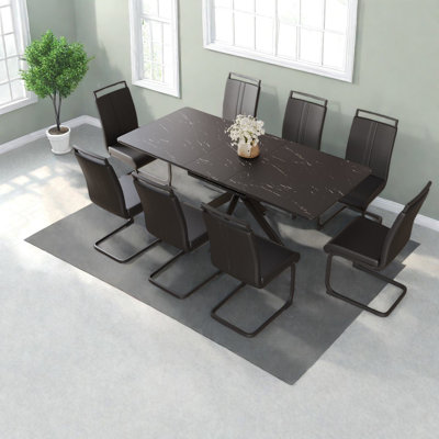 Ensembles de table de salle à manger extensible (doit inclure la table et la chaise)