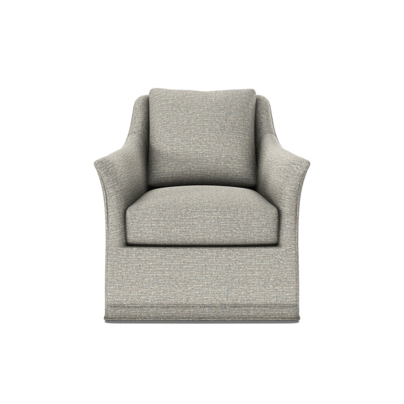 Arcadia Flared Arm Swivel Rocker, Wild Dunes Mist