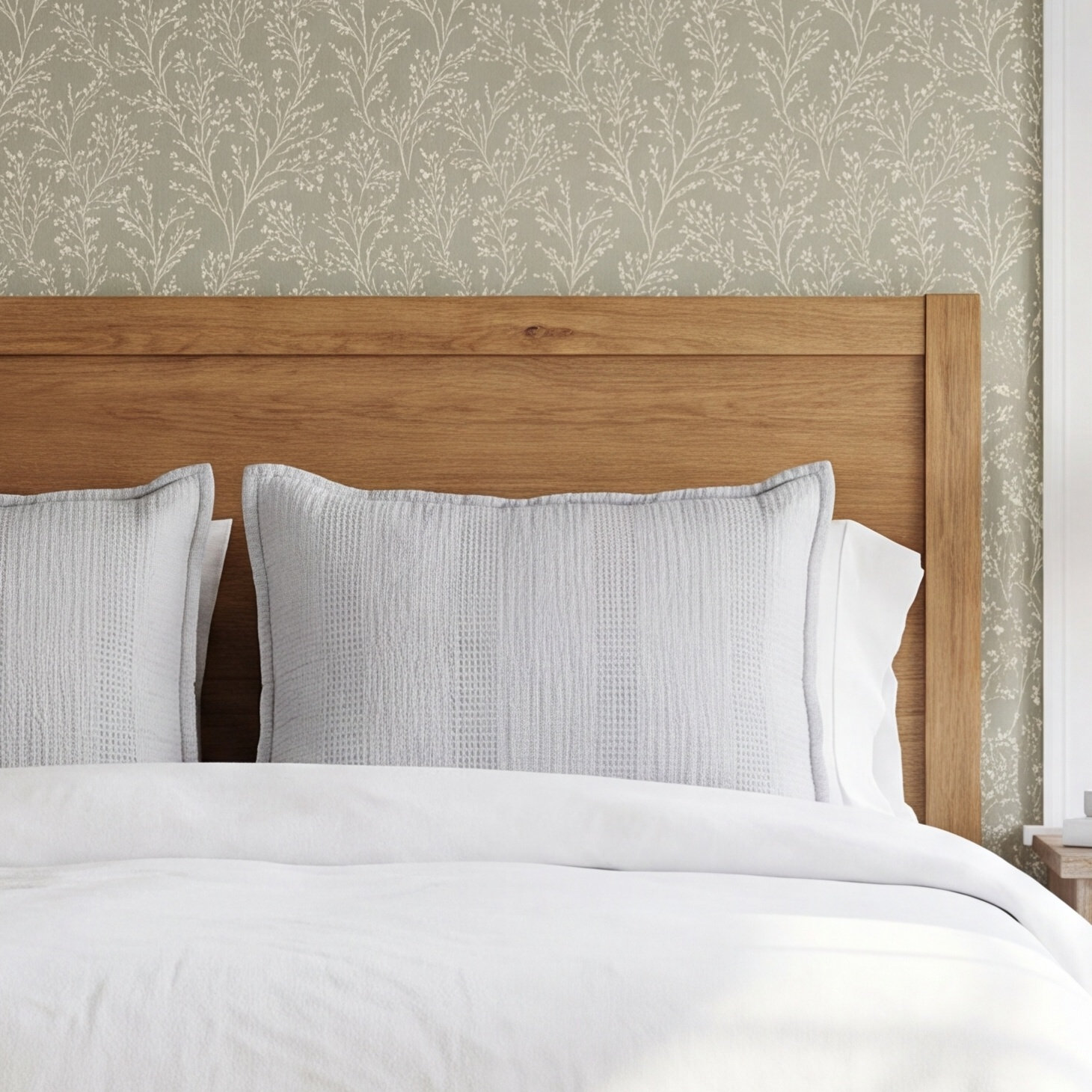 Nantucket Shams, Gray, Standard