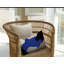 Coussin décoratif intérieur / extérieur en polyester filé Willow-92576554