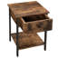 Nedra 40cm W Manufactured Wood Bedside Table-258794897