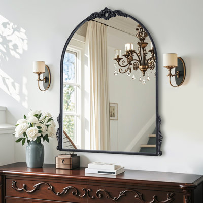 Vignale Vintage Metal Arched Wall Mirror