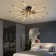 10-Light Linear Ceiling Light with Remote Control
