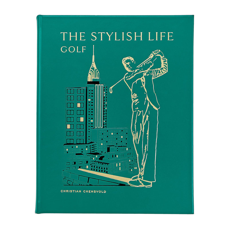 The Stylish Life of Golf Leather Bound Special Edition Book
