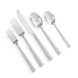 Twist 5 - Piece Stainless Steel Flatware Set - Service for 1