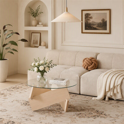 Table basse ronde moderne