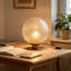 Lampes de table sphériques en verre à 1 lumière Ady
