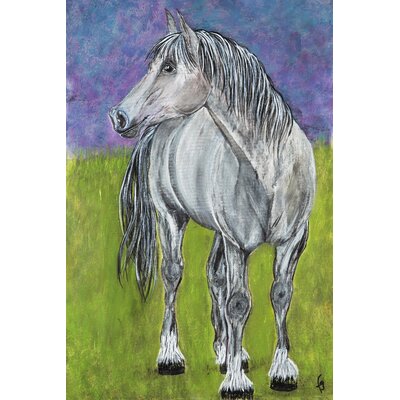 Cyrus Belgium Horse"" Painting Print on Wrapped Canvas -  Marmont Hill, MH-MWW-GILBERT-46-C-18