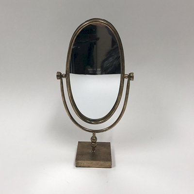 Aksel Metal Flat Mirror