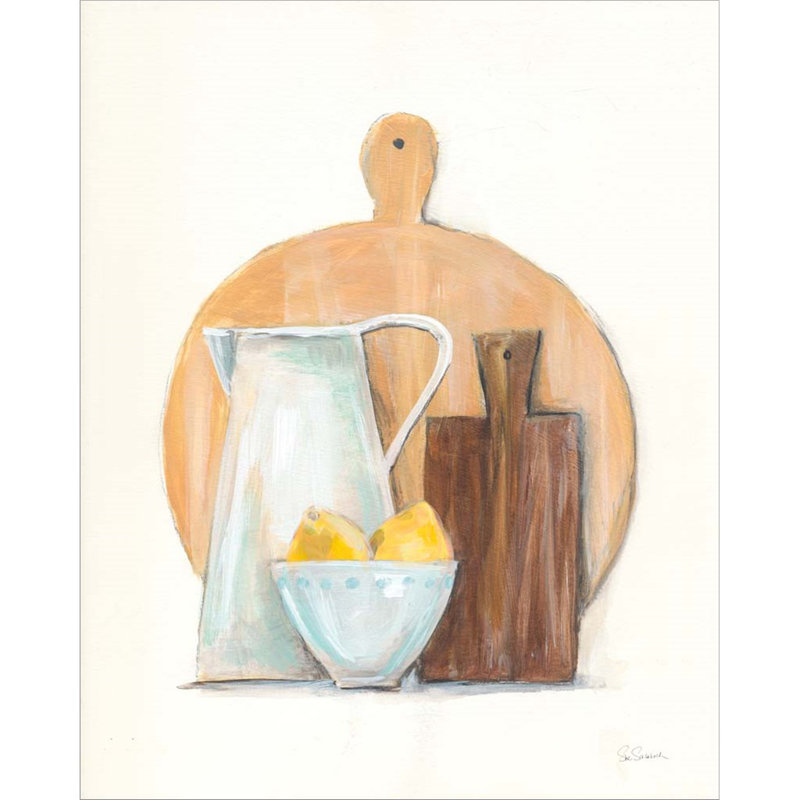 «Marnies Kitchen I» par Sue Schlabach, impression sur toile tendue