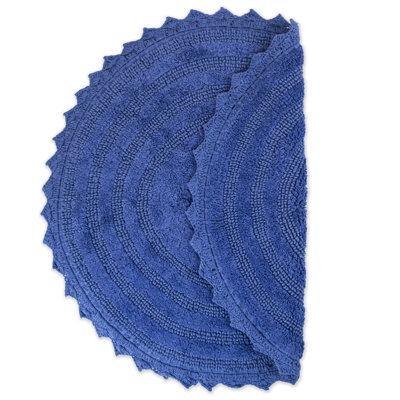Lisk Circle Cotton Bath Rug