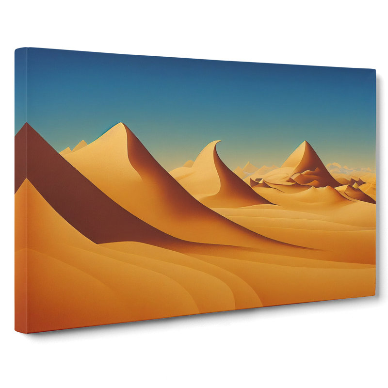 Desert Sand Dunes Vol.2 - Wrapped Canvas, 40cm H x 60cm W x 3cm D