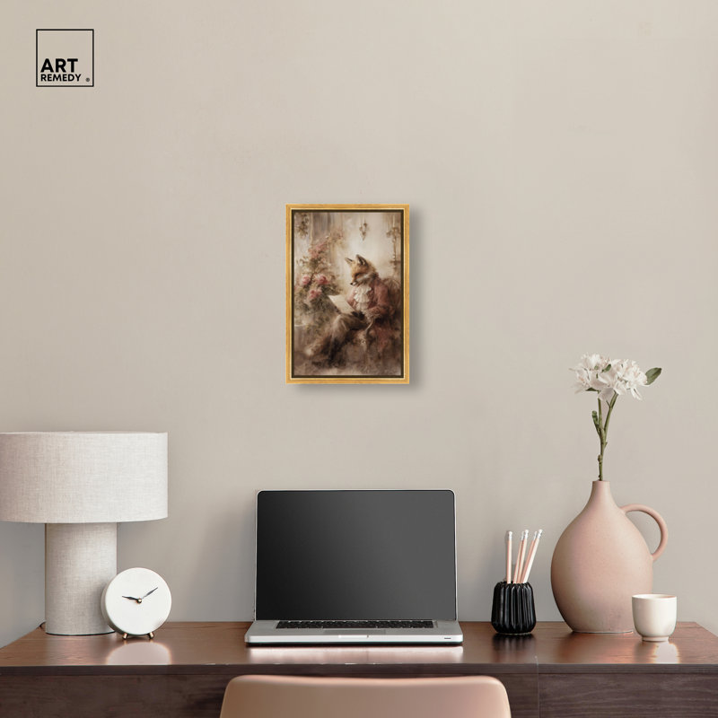 «Marquis of Moss», reproduction d'art sur toile encadrée par Art Remedy, cadre doré, 10 x 15, H 16 po x l 11 po, Gold Frame