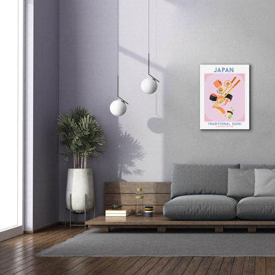 'Food And Travel 2'  by Omar Escalante Canvas Wall Art