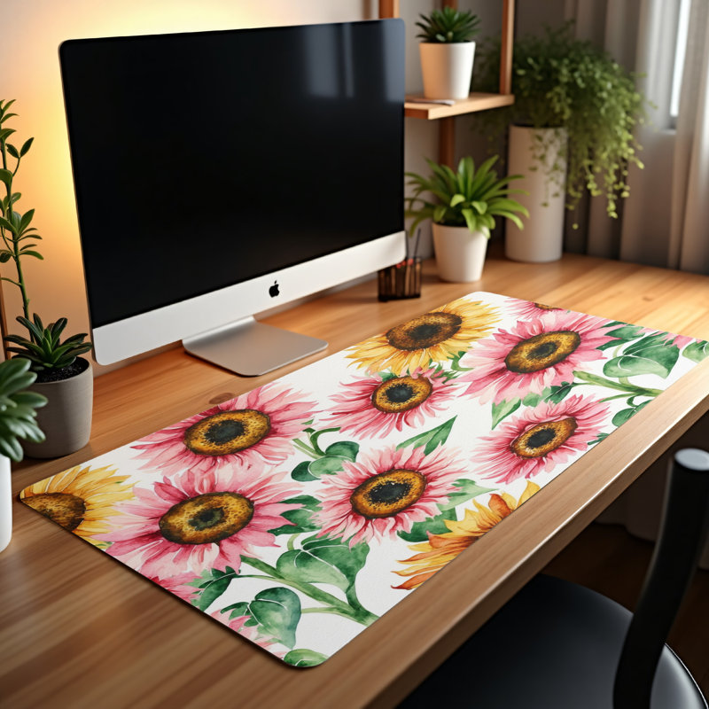 Polyester Desk Pad, 23.6x13.8