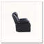 Fauteuil inclinable électrique en cuir synthétique