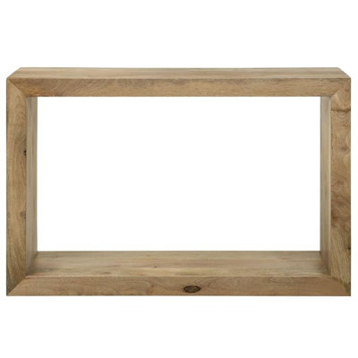 Beuteler 46 " W Solid Wood Top Console Table