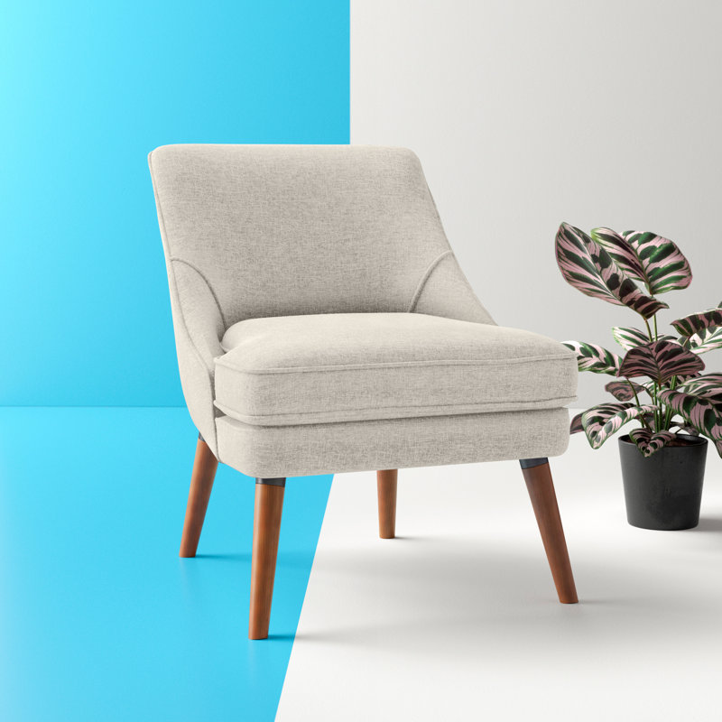 Laurine Upholstered Side Chair, Beige