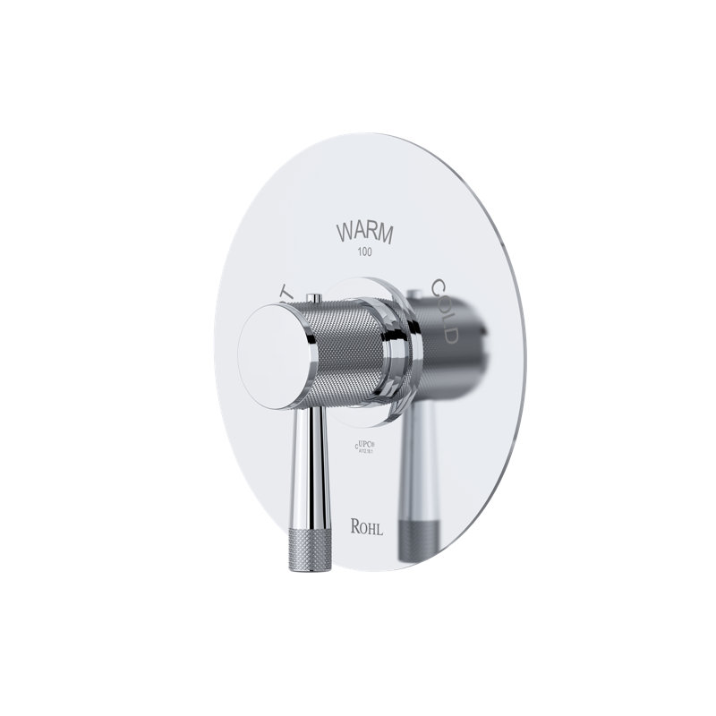 Amahle 3/4" Thermostatic Trim without Volume Control, Polished Chrome