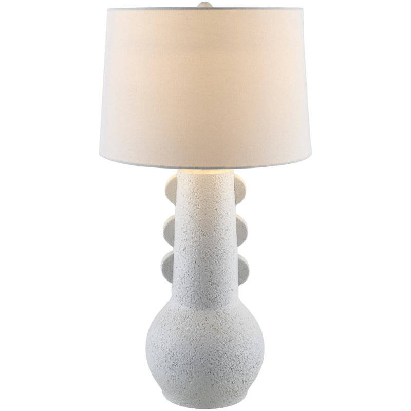 Lampe de table Hildia, Blanc
