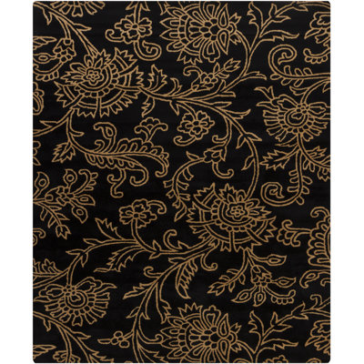 Wool Floral Indoor Rug
