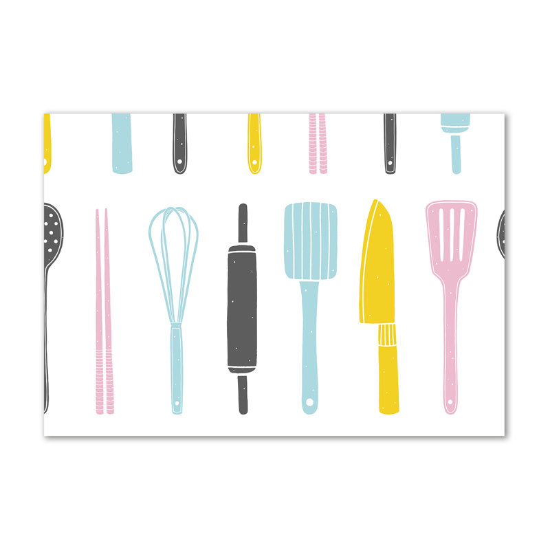 Kitchen Tools - Wrapped Canvas Print