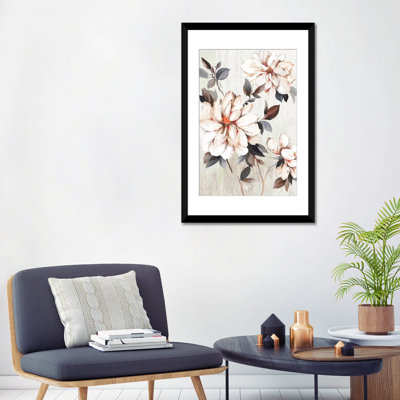 «Growing Floral», reproduction d'impression sur toile tendue