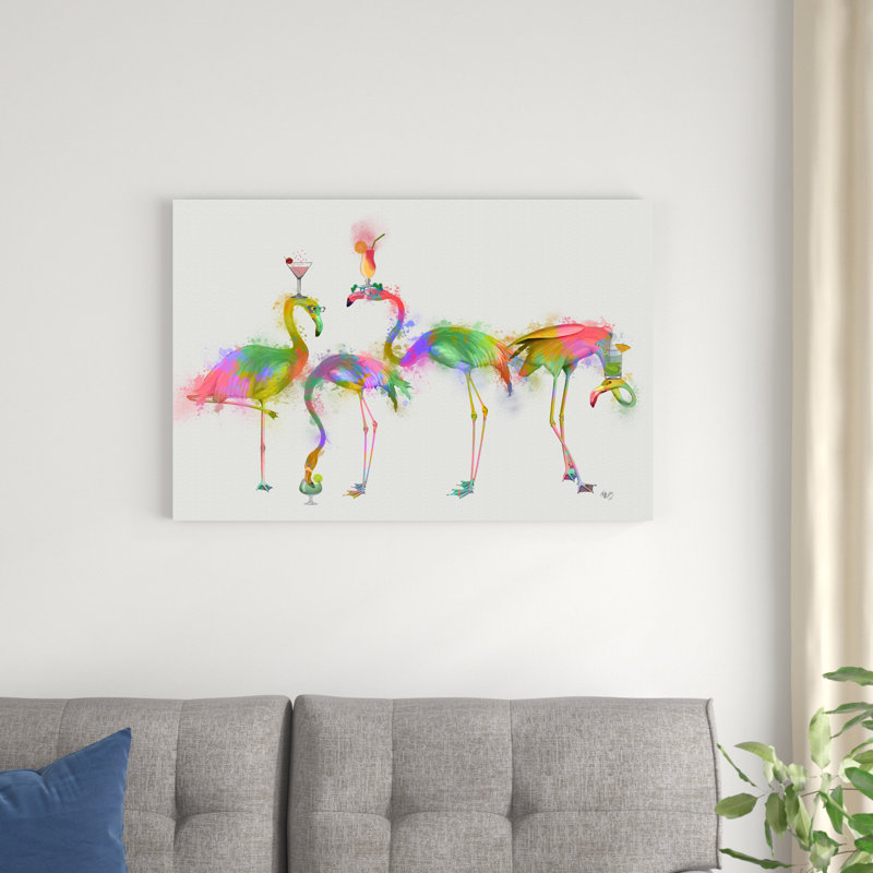 Cocktail Rainbow Splash, H 24 po x l 36 po x P 1 po