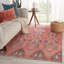 Ayla Machine Washable Performance Pink Rug-559969605
