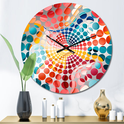 Horloge murale Popart