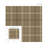 Seabrook Designs Cafe Latte Tailored Plaid Prepasted Wallpaper