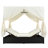 Double Outdoor Daybed With Privacy Curtains And Adjustable Recliner-394678636