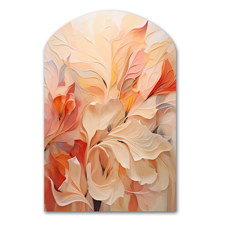 Mylan - Décoration murale asymétrique en métal, sculpture murale en métal Freeform, H 43 po x l 33 po