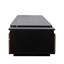 Table basse extensible, table basse réglable en longueur avec 2 tiroirs de rangement