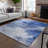 Khloei Washable Abstract Indoor / Outdoor Rug-1927625979
