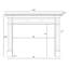 Pourtour de manteau de foyer The Jim-43507607