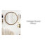 Tantallon Traditional Metal Round Wall Mirror-1893403368