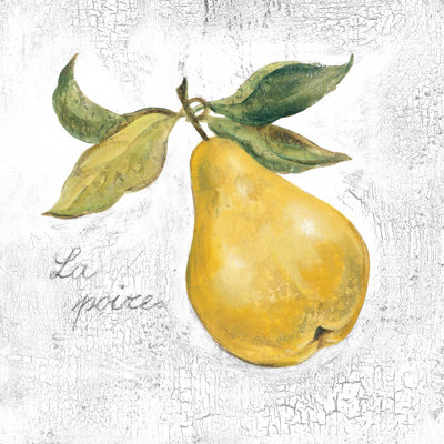 La Poire sur fond blanc