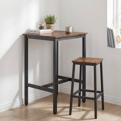 Mciver Metal Base Dining Table