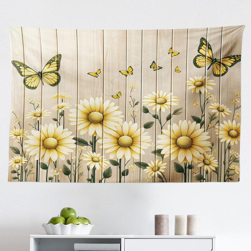 Tapisserie en microfibre, H 30 po x l 45 po